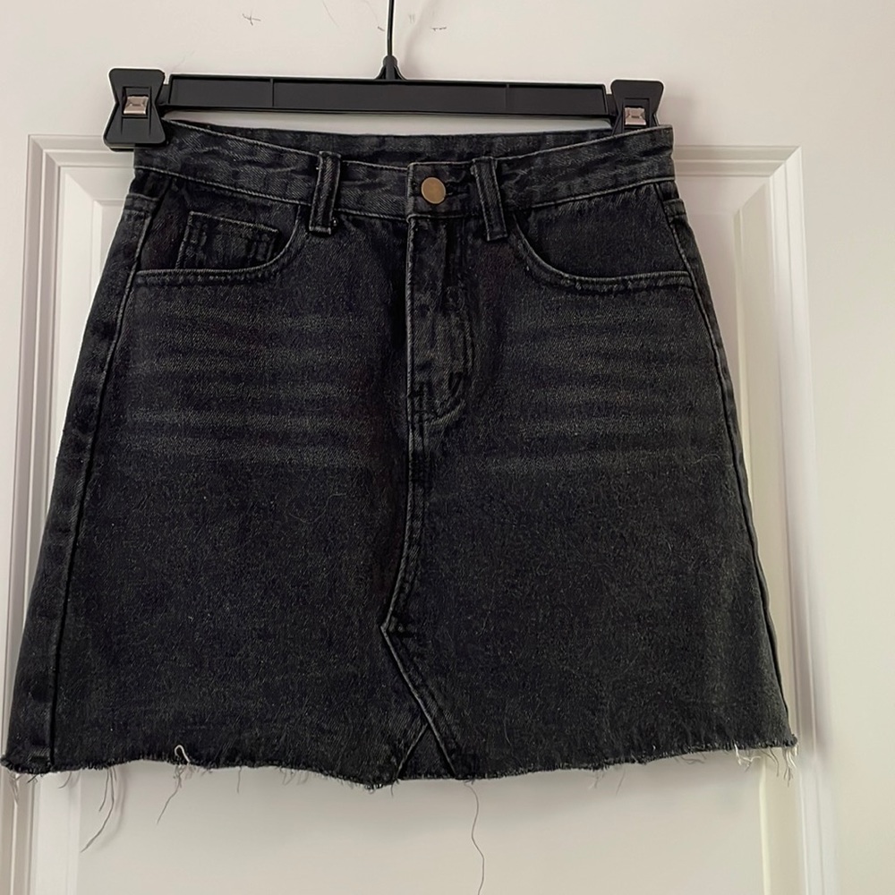 Denim skirt